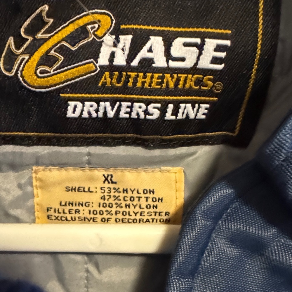 Chase Authentics Gray and Blue Performance Jacket - Picture 6 of 9